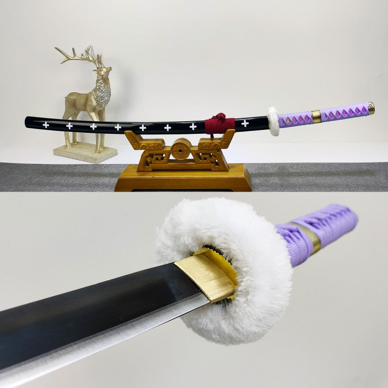 metal crafts, collectibles, handmade anime sword real, cosplay, katana, full tang katana