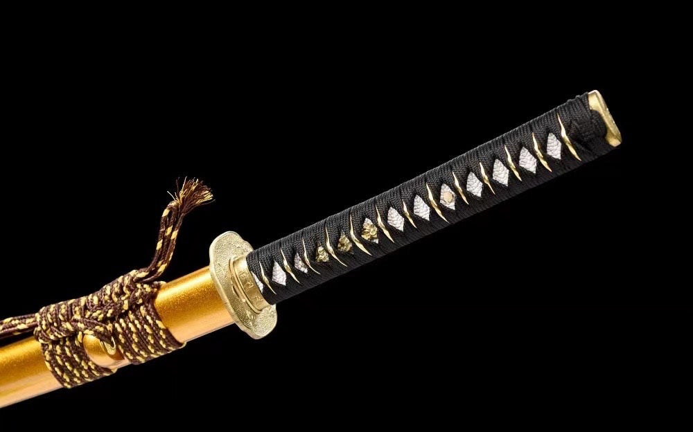 collectibles, damascus steel, handcrafted katana swords, full tang