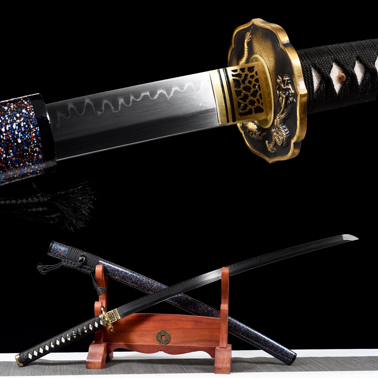 Metal Crafts, Collectibles, Burning Blade, Copper Mount, T10 Special Hardening, Full Tang Katana