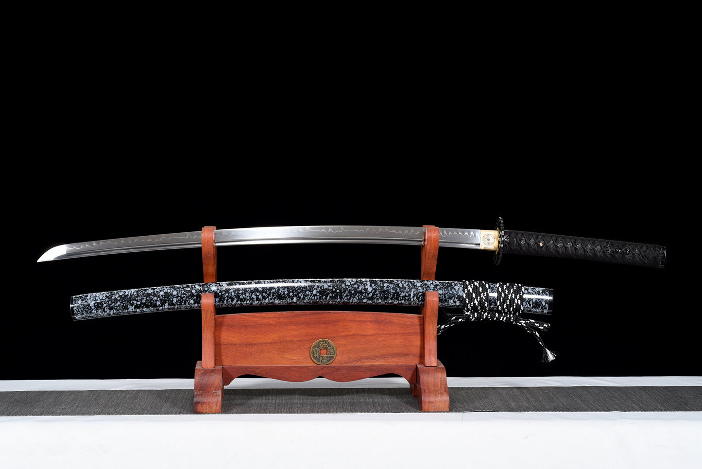 Metal Crafts, Collectibles, Handmade Katana, Burning Blade, T10 Special Quenching, Full Tang