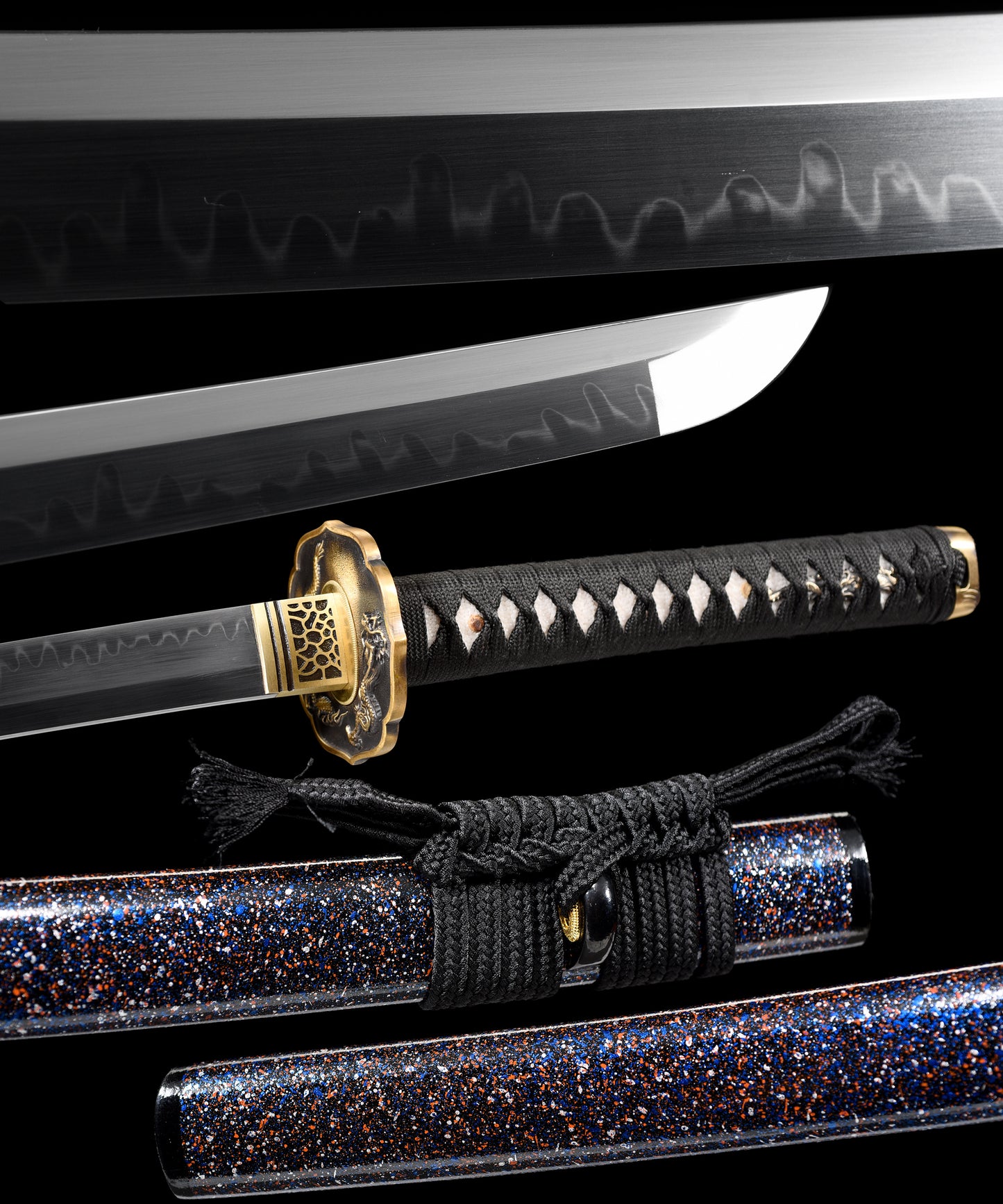 Metal Crafts, Collectibles, Burning Blade, Copper Mount, T10 Special Hardening, Full Tang Katana