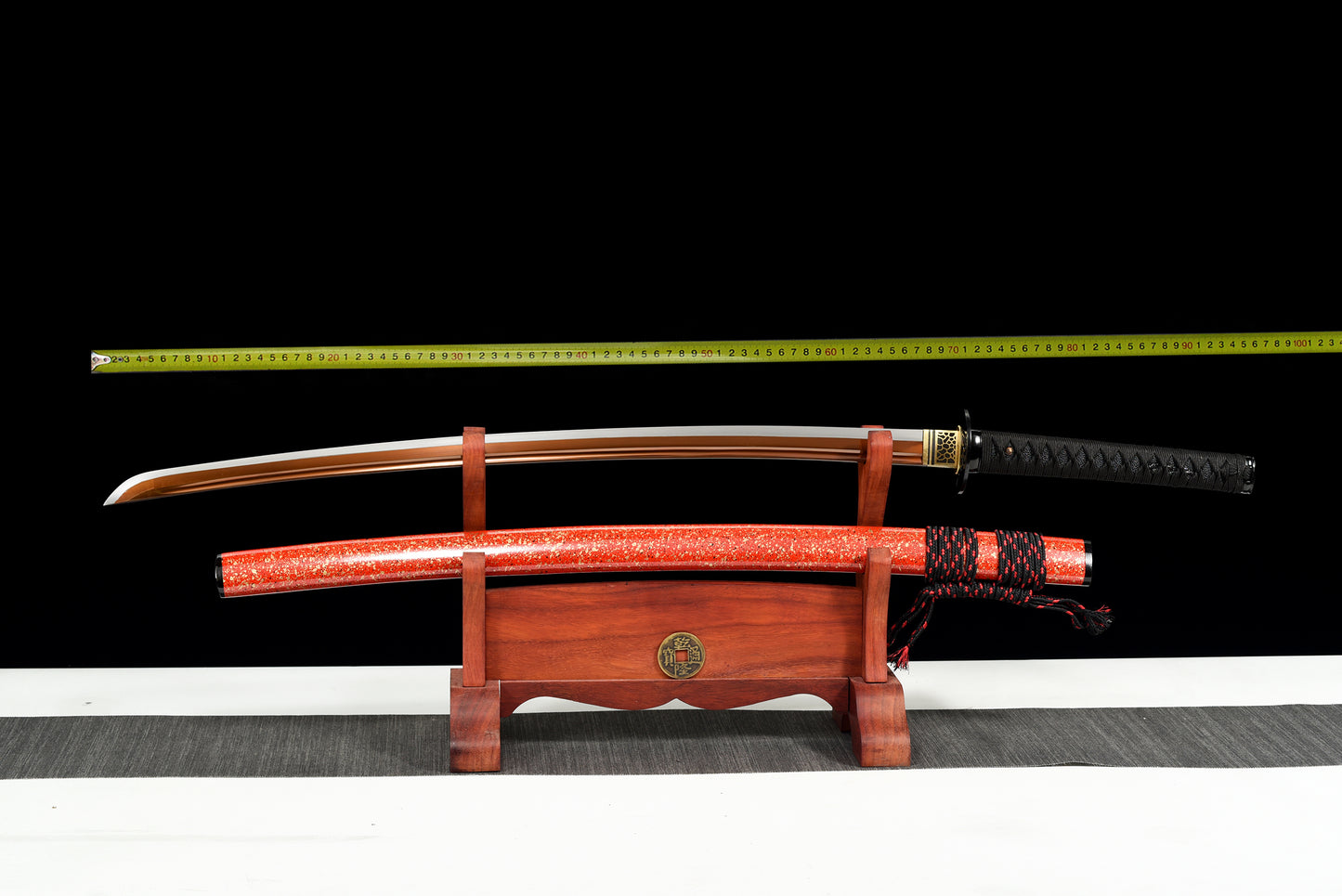 metal crafts, collectibles, spring steel, handmade samurai swords, all tang samurai swords