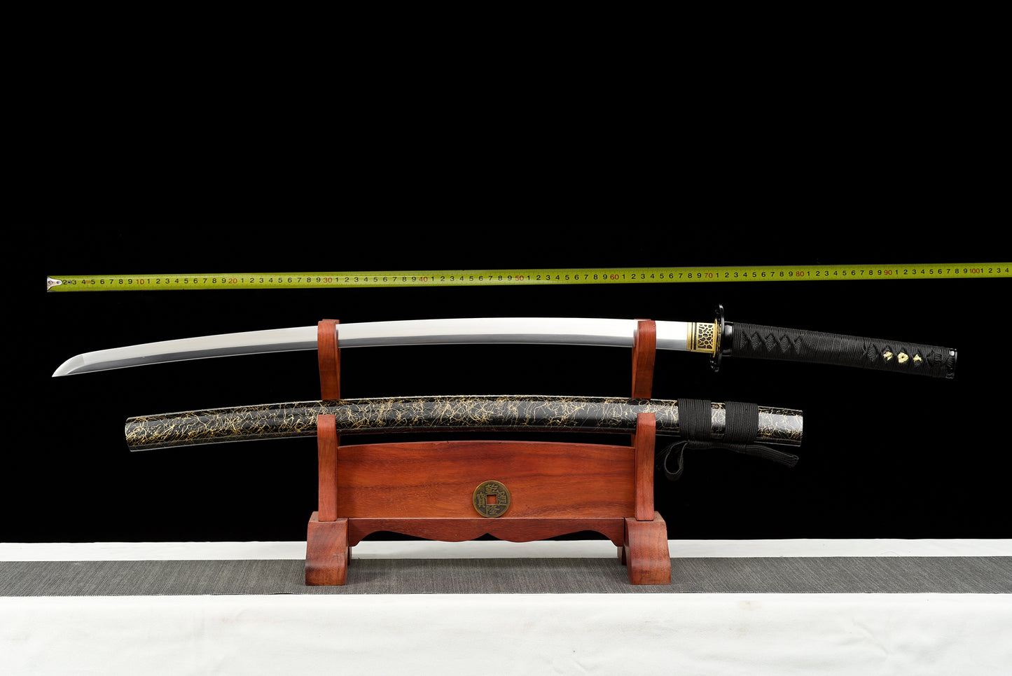 metal crafts, handmade katana swords, spring steel, full tang