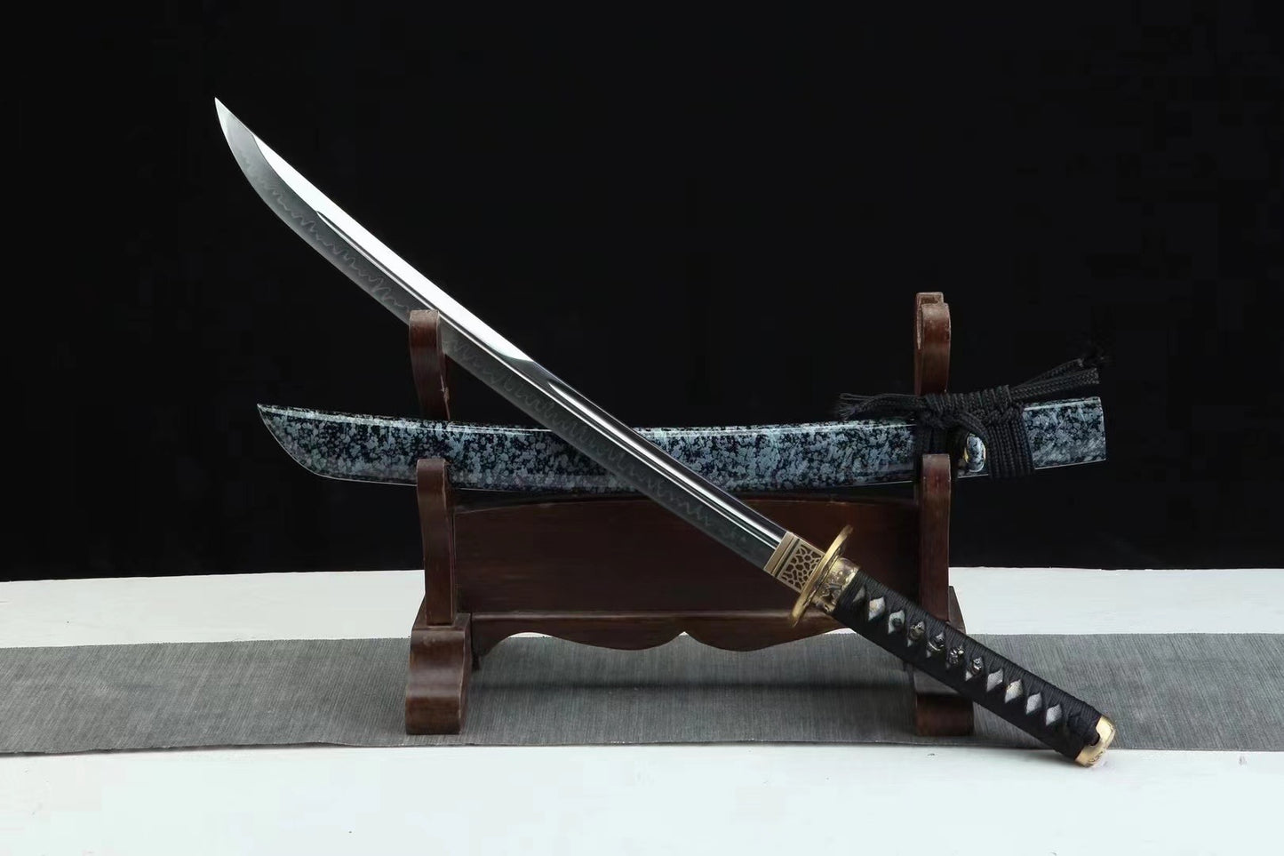 Collectibles, Burning Blade, Personalized katana, T10 Steel, Full Tang