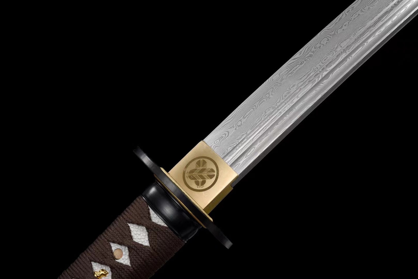 collectibles, damascus steel, real samurai swords, full tang