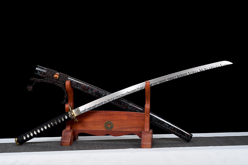 Metal Crafts, Collectibles, Damascus Steel, Real Samurai Swords, Full Tang