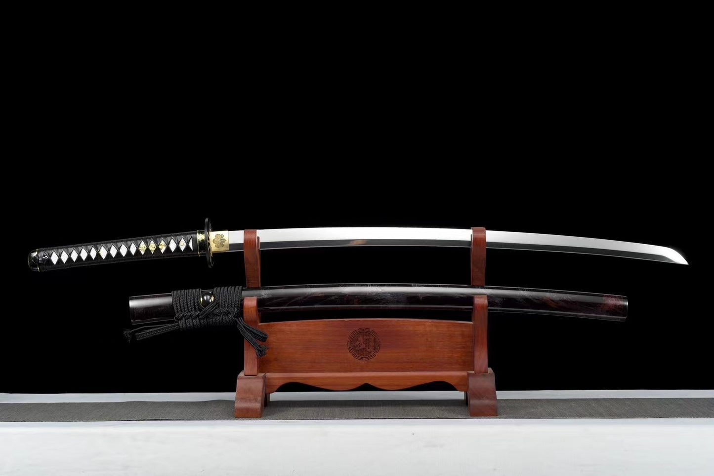 Collection, handmade samurai knives, real samurai knives, train track steel+mirror grinding, all over the Tang Dynasty