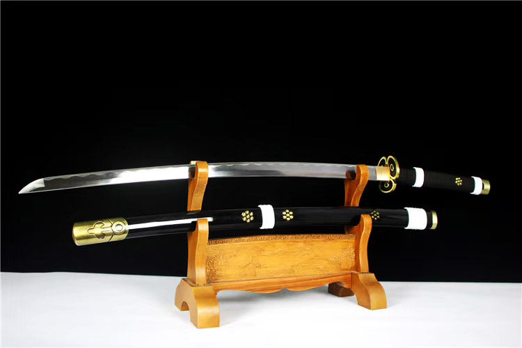 metal crafts, collectibles, handmade anime sword real, cosplay, katana, Yamamoto, full tang katana