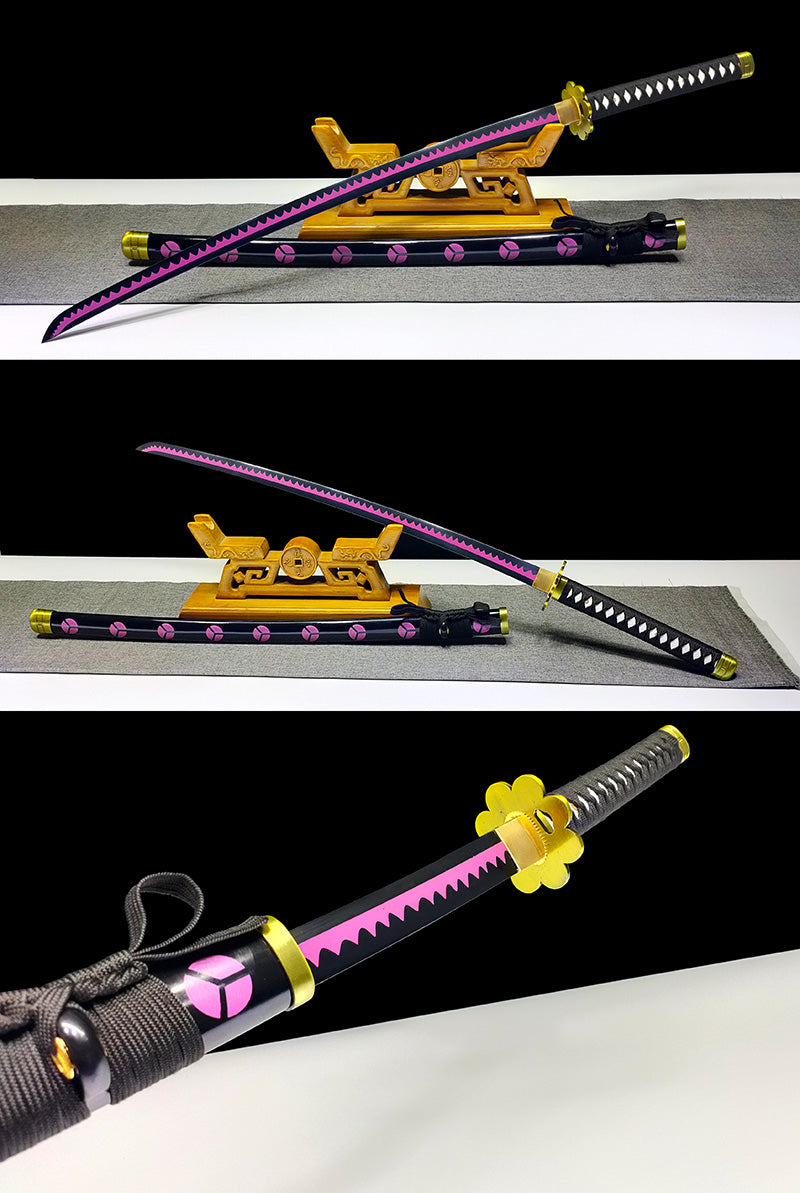 Metal crafts, collectibles, handmade anime swords real,Full Tang katana