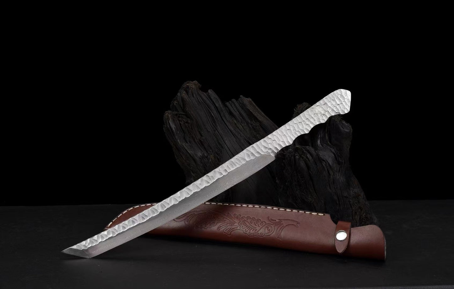 Collectibles, handmade tanto, handcrafted, damascus steel