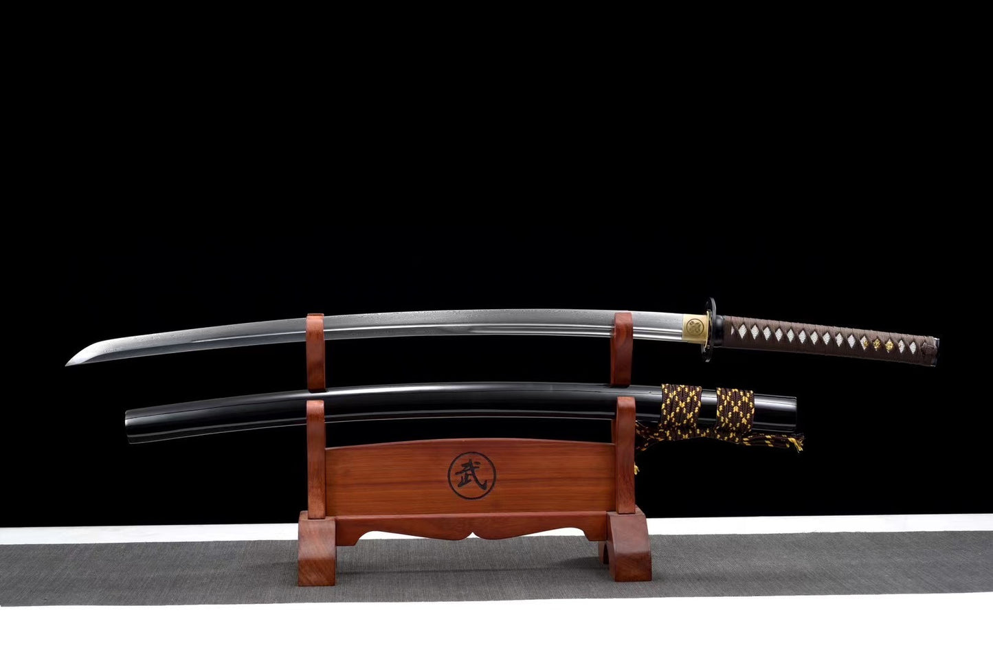 collectibles, damascus steel, real samurai swords, full tang