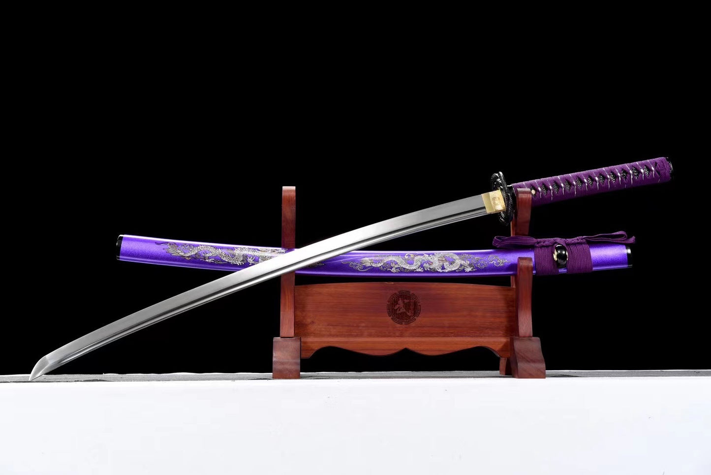 Handicrafts, high -performance spring steel, full tang katana