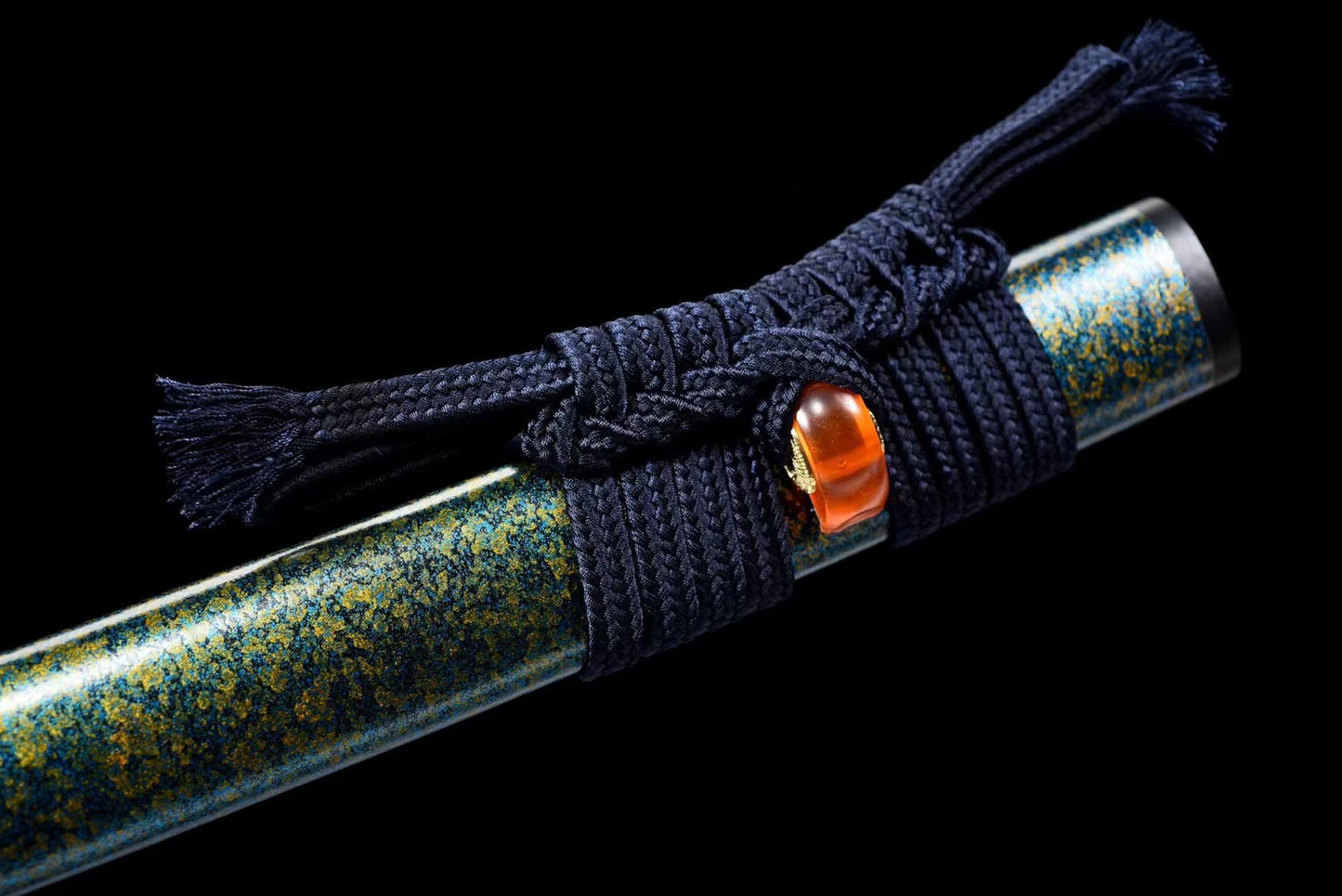 Handmade katana, real katana, burning blade, T10 special tempering, full tang katana