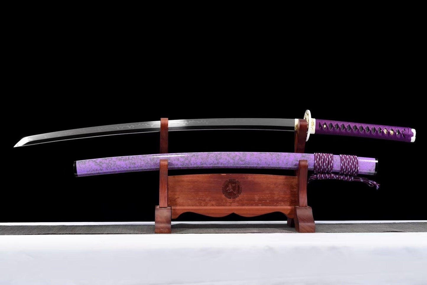 Handmade katana, burning blade, special clay quenching, real katana, Japanese katana, long katana, full tang katana