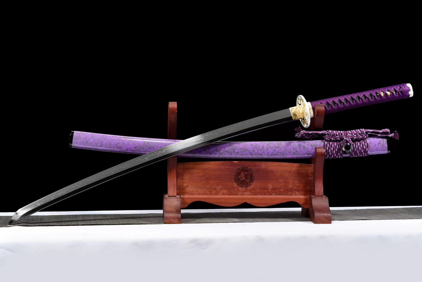 Handmade katana, burning blade, special clay quenching, real katana, Japanese katana, long katana, full tang katana