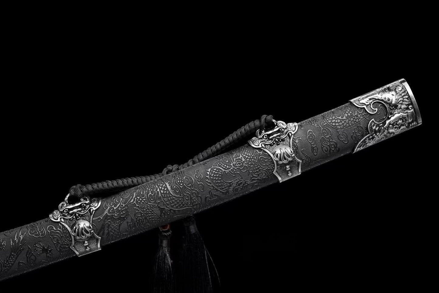 Collectible, handmade Chinese sword, high manganese steel