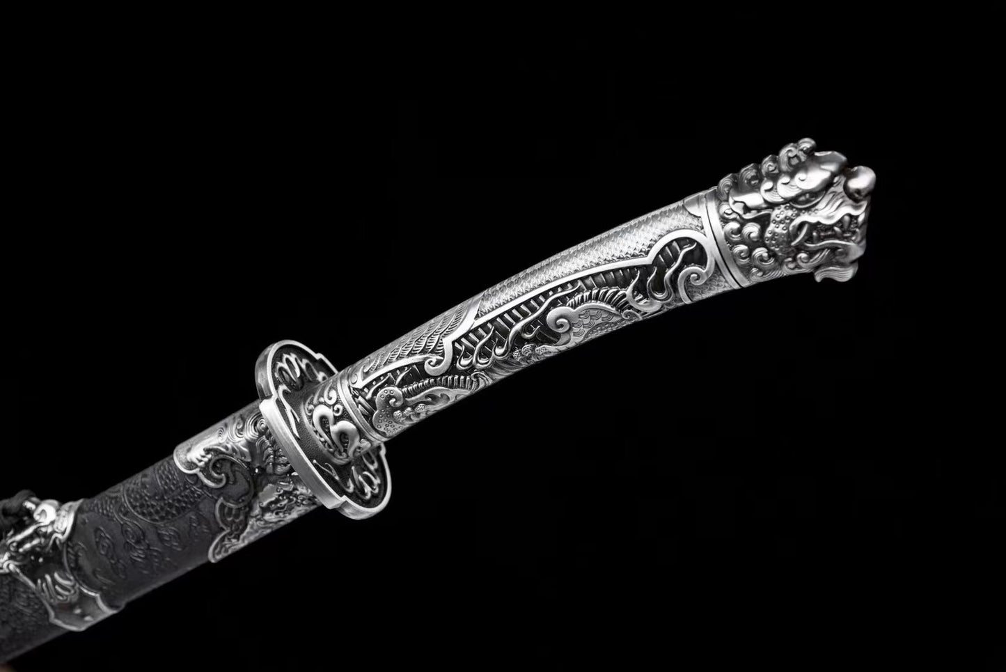 Collectible, handmade Chinese sword, high manganese steel