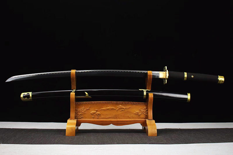 metal crafts, collectibles, handmade anime sword real, cosplay, katana, full tang katana,Roronoa Zoro